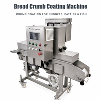Machine industrielle de panification aux céréales pour la production de bâtonnets de mozzarella sur ligne de production en usine de transformation alimentaire