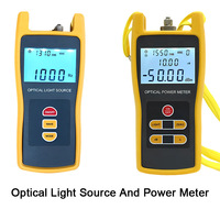 Compteur de puissance à fibre optique et prix de la source de lumière laser optique