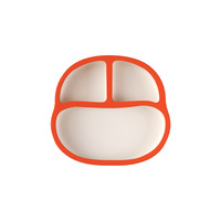 Plateau d'alimentation pour bébé avec ventouse, compartiments divisés, bol de sevrage en silicone, ensemble repas incassable pour bébés de 3 mois