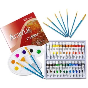 Children's painting custom canvas acrylic art supplies kit