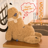 Boneka Beruang Kutub Bahan Katun PP Lembut Berkualitas Tinggi Grosir Pabrik Jahitan Ganda Bantal Tidur