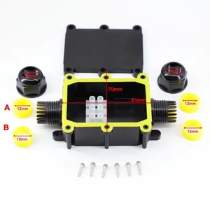 IP68, водонепроницаемая распределительная коробка, Электрический <span class=keywords><strong>2</strong></span>/<span class=keywords><strong>3</strong></span> блок, соединительный кабель, защита для проводки, аксессуары - Product Image 3