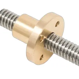 CNC Machining Custom High quality ball screw double nut screw ball nut