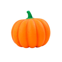 Citrouille Traditionnelle Orange Réutilisable en Pulpe de Papier Écologique pour Décoration de Table et Accessoire de Fête d'Halloween Intérieure