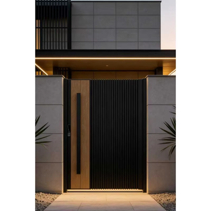 Puertas Principales <span class=keywords><strong>de</strong></span> <span class=keywords><strong>Hierro</strong></span> Forjado <span class=keywords><strong>de</strong></span> Alta Calidad para Casas Modernas, Diseños Económicos, Puerta <span class=keywords><strong>de</strong></span> Seguridad <span class=keywords><strong>y</strong></span> Valla - Product Image 5