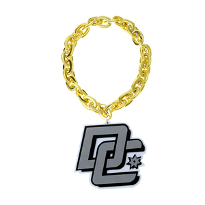 Collar de espuma <span class=keywords><strong>EVA</strong></span> con logotipo 3D personalizado para equipos deportivos, collar grande con cadena de plástico dorada para aficionados - Product Image 1