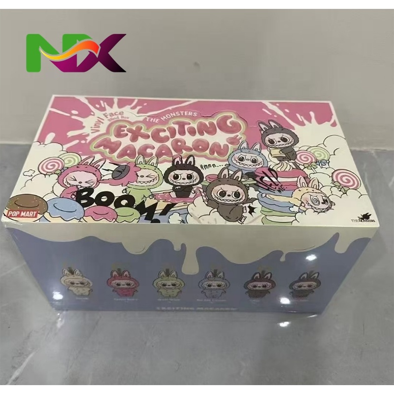 POPMART THE MONSTERS Macaron Labubu2個セット THE MONSTERS Exciting Macaron ぬいぐるみ シリーズ【ピース