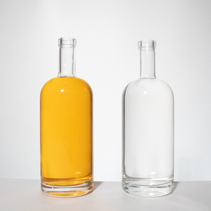 RSG Hình Trụ Tròn Bartop 500Ml 700Ml Tequila T Cork Tấm Kết Thúc <span class=keywords><strong>75cl</strong></span> Gin Rượu <span class=keywords><strong>Vodka</strong></span> Nặng Chai Rượu 750 Ml - Product Image 3