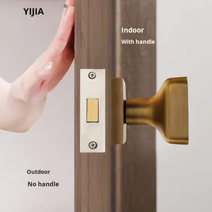 Hiện đại Walnut một mặt khóa cửa với kẽm ẩn xử lý cho nhà phòng ngủ phòng khách trong nhà nền tường Tủ Cách sử dụng - Product Image 2