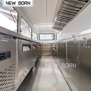 Ce chứng nhận thép không gỉ nhôm di động nhà bếp thực phẩm Trailer chống gỉ cách nhiệt ngăn cho các sự kiện ngoài trời kẹo - Product Image 5