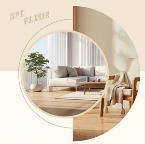 OEM Trung Quốc nhà sản xuất SPC sàn máy hiện đại hạt gỗ không thấm nước Vinyl ván Dễ dàng cài đặt chống trượt thiết kế đồ họa - Product Image 6