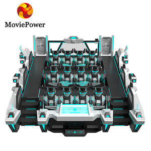 Le théâtre adapté aux besoins du client de films de parc à thème d'amusement de sièges de cinéma combine de diverses attractions de VR - Product Image 3