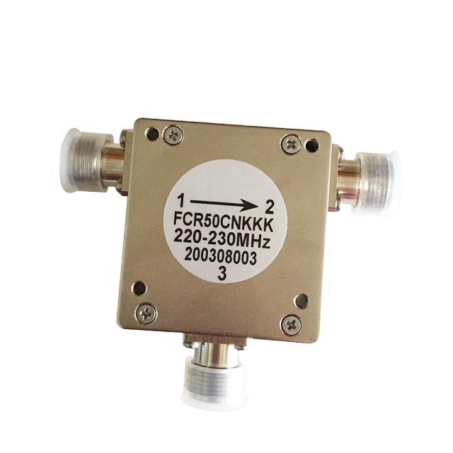 WINNSKY 220-230MHz Ferrite SLF RF Circulator with Coaxial N Male Connectors, 23dB Isolation, 300W Average Power Factory Offer