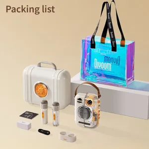 Divoom Spark-Pro Altavoz de Karaoke Portátil Bluetooth, Micrófono Dual, Batería RGB, Modo de Cambio de Voz para Uso en Exteriores - Product Image 6