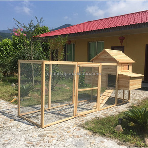 SDC023 SHUNDA Outdoor Luxury Modern Waterproof Eco-Friendly <b>Extra</b> <b>Large</b> <b>Print</b> Fir Wooden Chicken Coop for Sale Online All - Product Image 5