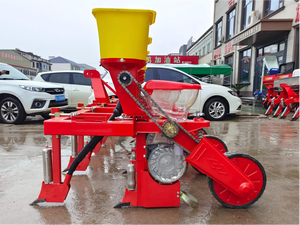 Vendita diretta della fabbrica Mini 2 fila pianeggiante piantatrice di semi di mais macchina con grande scatola di fertilizzante di alta precisione per terreni agricoli - Product Image 4