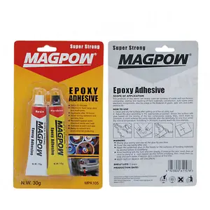 Magpow 최고 등급 뜨거운 판매 에폭시 기반 AB 접착제 금속