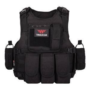 Gilet tactique d'entraînement personnalisé, imperméable, gilet de sécurité, fermeture éclair, vêtements de camouflage tendance pour l'entraînement CS - Product Image 1