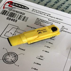 BANNER BANNER dengan kabel koneksi <span class=keywords><strong>Sensor</strong></span>, produk asli baru, tersedia sekarang. - Product Image 4