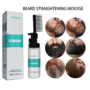 Yurhersu อุปกรณ์จัดแต่ง<span class=keywords><strong>ผม</strong></span>และเคราติดฉลาก<span class=keywords><strong>ส</strong></span>่วนตัวมู<span class=keywords><strong>ส</strong></span><span class=keywords><strong>ผม</strong></span>ออร์แกนิคติดทนนาน - Product Image 2