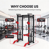 Machine à câbles croisés à charge libre REYK pour entraînement complet du corps, rack de fitness pour salle de sport