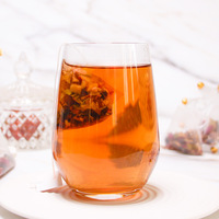 Chinese Rose Prickly Pear Koudgezetelde Gemengde Thee in Zakjes 150g 30 Individueel Verpakte Driehoekige Sachets Anhui 18 Maanden Houdbaar