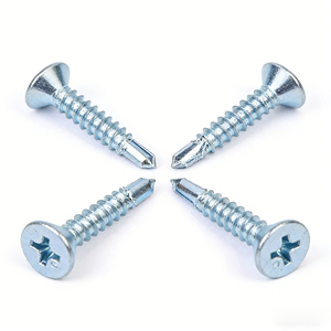 Bibo Yaente Factory M4.2/m4.8 Bulk Galvanized Countersunk <b>Flat</b> Head Self-drilling Drill Tail Self-tapping <b>Screw</b> M4.2 M4.8 Bulk - Product Image 3