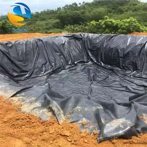 Géomembrane HDPE 1 mm d'épaisseur anti-UV pour la réparation des bassins piscicoles et le revêtement de surfaces irrégulières - Product Image 2