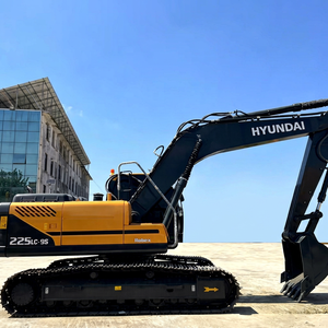Excavadora Hyundai 225 220 original, excavadora de 20 toneladas, excavadora grande sobre orugas, excavadora de segunda mano en venta - Product Image 1