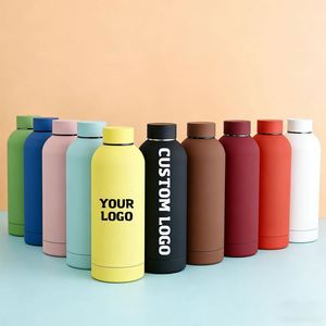 Botella de Agua Deportiva Personalizable con Logotipo de Empresa LCC622, Regalo Promocional, Botella de Agua de Acero Inoxidable Personalizada - Product Image 1