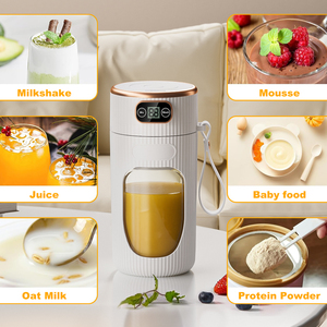 Điện không dây USB sạc trái cây <span class=keywords><strong>Orange</strong></span> smoothies Máy ép trái cây vắt máy <span class=keywords><strong>mini</strong></span> cầm tay xách tay citrus Máy xay sinh tố và máy ép trái cây - Product Image 4