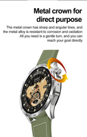 Reloj Inteligente en Oferta de Fábrica, Resistente al Agua IP68, Monitor de Actividad Física, Frecuencia Cardíaca, Pantalla AMOLED, Presión Arterial, Monitor de Sueño, Carga Inalámbrica