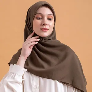 도매 패션 crinkled 코 튼 이슬람 hijab 스카프 재고 있음 일반 코 튼 voile hijab 배송 준비