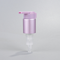 Liquide de pompe à crème fine en aluminium coloré 24 410