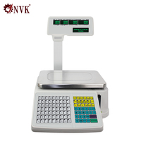 Elektronische digitale barcode weegschaal met LCD display, OEM/ODM, CE gecertificeerd, voor de voedingsmiddelen- en snackindustrie, hoge precisie, 30kg capaciteit