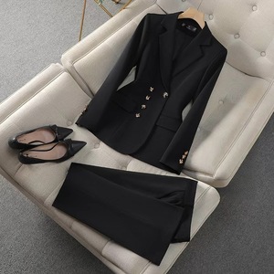 Yuhong 2025, Ropa de Invierno para Mujer, Estilo Europeo Americano, Elegante, Delgada, con Botones, Antiarrugas, de Terciopelo, Poliéster y Elastano - Product Image 2