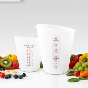 Gobelets de mélange et de mesure en silicone réutilisables personnalisés pour le moulage de résine époxy - Product Image 1