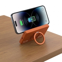 Batterie externe magnétique sans fil 3 en 1 10000mAh, chargeur ultra fin pour téléphone, montre connectée, écouteurs avec support