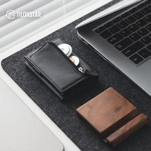 TILONSTAR TVC302P Men's Business Travel ID Credit Pop up Wallet RFID Blocking Real Leather Card Holder With <b>Money</b> Slot Design - Product Image 6