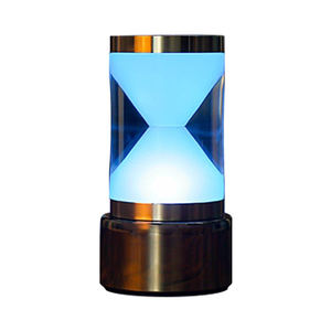 RGB LED Hourglass Table <b>Lamp</b>-Rechargeable Battery <b>Wireless</b> Ambient Lighting for Commercial & Home Decor - Product Image 6