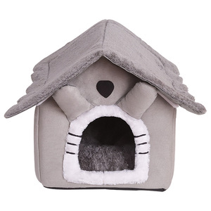 Nouvellement conçu détachable PP coton rempli lit de luxe <span class=keywords><strong>pour</strong></span> animaux de compagnie et lit <span class=keywords><strong>pour</strong></span> <span class=keywords><strong>chien</strong></span> et chat lit chaud chat et <span class=keywords><strong>chien</strong></span> <span class=keywords><strong>chambre</strong></span> - Product Image 2