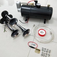 Compresseur d'air klaxon 12v, dispositif avec réservoir 3l, livraison gratuite