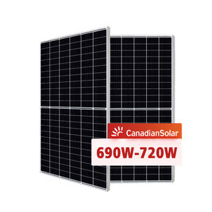 アメリカ倉庫在庫400W 450W 500W 580W 600W 650W 700W両面ソーラーパネルパワーシステムN型ロサンゼルスソーラーパネル - Product Image 3