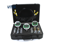 Digital Hydraulic Pressure Gauge Measuring Instruments Testing Tool 3 Gauge High Quality Brand New 6-Month Warranty for Kit
