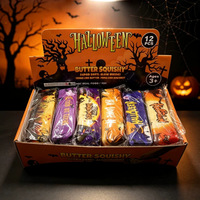Cadeaux promotionnels très demandés : Jouet anti-stress souple à rebond lent, motifs Halloween, Noël, bâton de beurre, pain vapeur, citrouille