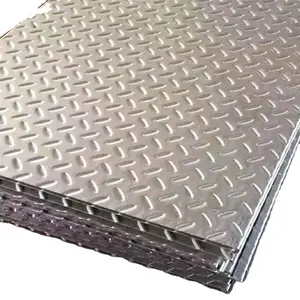 Stainless steel pattern sheet 316 304 201 Diamond-shaped stainless steel plate Stainless steel checker plate