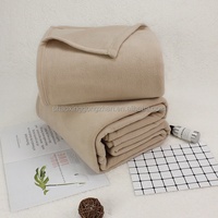 180x200 confortable doux épaissi multifonctionnel antidérapant double face draps de lit couverture polaire couverture de climatisation chaude