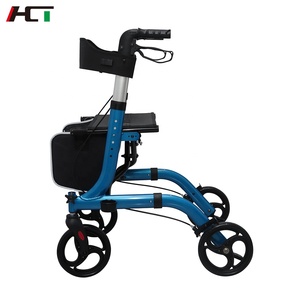 Patinete plegable fácil de transportar, enrollador de aluminio para el cuidado del hogar, adecuado para <span class=keywords><strong>personas</strong></span> <span class=keywords><strong>mayores</strong></span> con asiento - Product Image 1