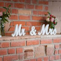 Panneau Mr & Mrs pour mariage, lettres en bois, décoration de fête, panneau en bois « Mariés », anniversaire de mariage, Saint-Valentin
