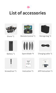 Drone professionnel avec caméra 4K HD de haute qualité, drone avec longue portée, temps de vol professionnel, drone 5G GPS - Product Image 3